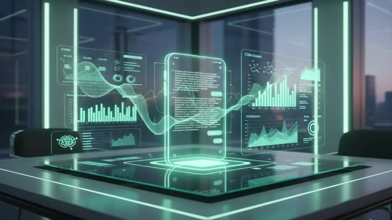 Interface de smartphone exibindo venda automática via Agente Autônomo de IA no WhatsApp integrada ao CRM.