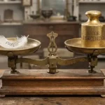 Gráfico de barras comparando a venda de "Pipoca Pequena vs Grande" antes e depois de introduzir a "Pipoca Média". Alt Text: "O efeito chamariz na prática".